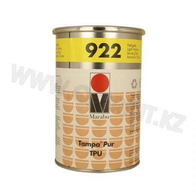 TPU 922 Краска для тампонной печати на предварительно обработанных полиэтиле и полипропилене, металлах и лакированных поверхностях  TPU 922  светло-желтый