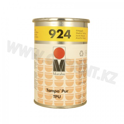 TPU 924 Краска для тампонной печати на предварительно обработанных полиэтиле и полипропилене, металлах и лакированных поверхностях  TPU 924  средне-желтый