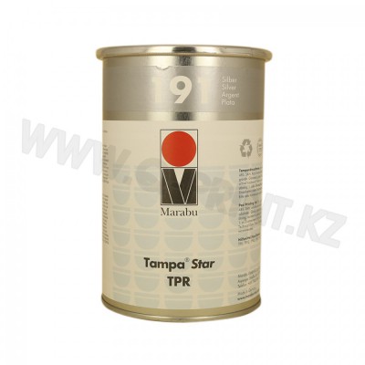 TPR 191 Тампонная краска для печати по полистеролу ABS- и SAN-пластикам, поликарбанату, акриловому стеклу, жесткому ПВХ и лакированным поверхностям TPR 191 (серебро)
