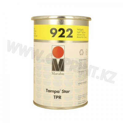 TPR 922 Тампонная краска для печати по полистеролу ABS- и SAN-пластикам, поликарбанату, акриловому стеклу, жесткому ПВХ и лакированным поверхностям TPR 922  (светло-желтый)