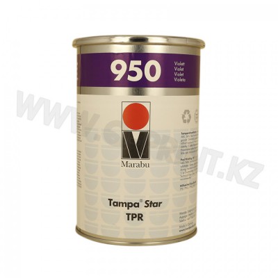 TPR950 Тампонная краска для печати по полистеролу ABS- и SAN-пластикам, поликарбанату, акриловому стеклу, жесткому ПВХ и лакированным поверхностям TPR950  фиолетовый