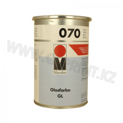 GL70 Краска для тампонной печати по стеклу, керамике, металлам, алюминию, хромированным деталям, лакированным поверхностям и дуропластам GL70 белый