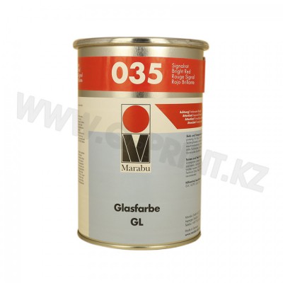 GL35 Краска для тампонной печати по стеклу, керамике, металлам, алюминию, хромированным деталям, лакированным поверхностям и дуропластам GL35 сигнально красный