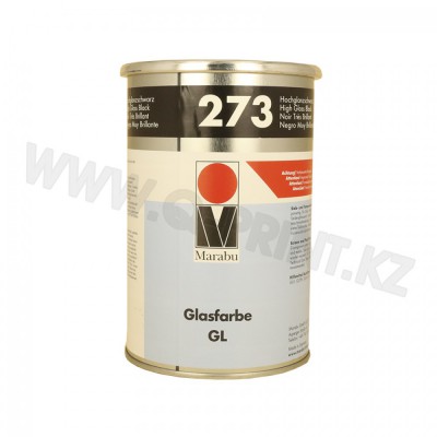 GL273(высоко глянцевый черный) Краска для тампонной печати по стеклу, керамике, металлам, алюминию, хромированным деталям, лакированным поверхностям и дуропластам GL273