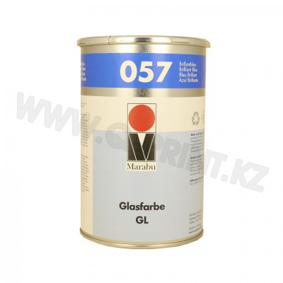 GL57 Краска для тампонной печати по стеклу, керамике, металлам, алюминию, хромированным деталям, лакированным поверхностям и дуропластам GL57  ярко-синий